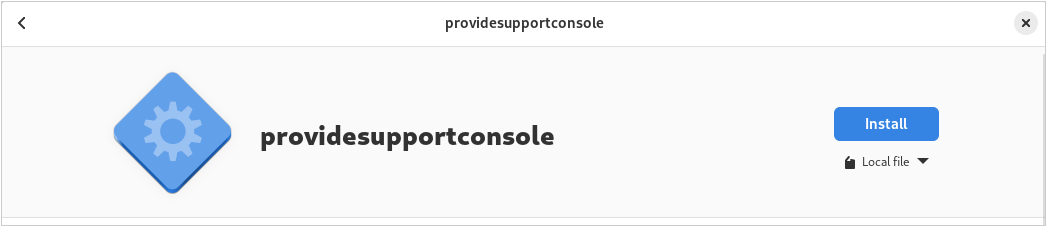 Installation package for CentOS